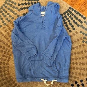 Aerie light blue hoodie